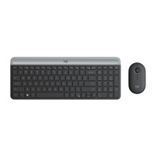 Logitech MK470 Slim, Compact & Quiet Wireless Keyboard & Mouse Combo (Graphite)