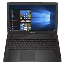 Asus FX553V-DDM1025T Laptop Black Red/15.6"/I5-7300HQ/4G/1TB/2VG/W10/Bag