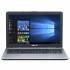 Asus Vivobook X441U Laptop 14" Silver Gradient, I3-6100, 4G[ON BD], 1TB, Win10, BackPack