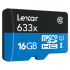 Lexar 633X microSDXC 16GB High-Performance Class10 Memory Cards with SD Adapter (up to 95MB/s Read)