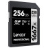 Lexar 1667X Professional 256GB V60 U3 SDXCâ„¢ UHS-II Memory Cards (up to 250MB/s read, 120MB/s write)