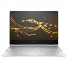 HP Spectre X360 13-AC081TU Convertible Touchscreen Notebook/I7-7500U/8GB DDR3 On Board/256GB SSD/UMA/Win10/NO ODD/2Yrs/Sleeve/Silver/PE