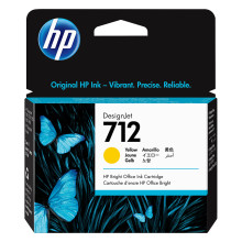 HP 712 29-ml Yellow DesignJet Ink Cartridge