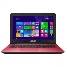 ASUS X455LJ-WX320T Notebook - Red/ 14"/ i3-5010U/ 4G[ON BD/ 500G/ DVD/NVIDIA GeForce GT920M/ Win10/ Bag inside 