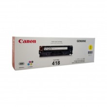 Canon Cartridge 418 Yellow Toner Cartridge