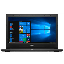 Dell Inspiron 3467-20412G 14" LED Laptop - i5-7200U 4gb ram, 1tb hdd, AMD 430, Win10 Home, Black