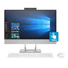 HP Pavilion Touchsmart 24-r131d 23.8" FHD IPS AIO Desktop PC - i3-8100T, 4GB DDR4, 1TB, AMD R530 2GB, W10