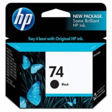 HP 74 Black Inkjet Print Cartridge (CB335WN)