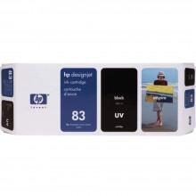 HP 83 DesignJet UV Ink Cartridge 680-ml - Black (C4940A)