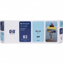 HP 83 DesignJet UV Ink Cartridge 680-ml - Light Cyan (C4944A)