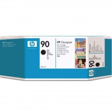 HP 90 DesignJet Ink Cartridge 400-ml - Black (C5058A)