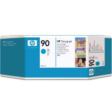 HP 90 DesignJet Ink Cartridge 400-ml - Cyan (C5061A)