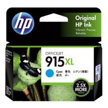 HP 915XL High Yield Cyan Original Ink Cartridge