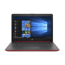 HP 14-ck0101TU 14" HD Laptop - i3-7020U, 4GB DDR4, 1TB, Intel HD, W10, Red