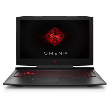 HP Omen 15-ce030TX 15.6" FHD Laptop - i7-7700HQ, 8gb ram, 1tb+128gb ssd, gtx1050ti, W10, Black