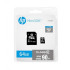 HP MicroSD Class10 Memory Cards - 64GB