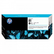 HP 81 Black Dye Printhead and Printhead Cleaner (C4950A)