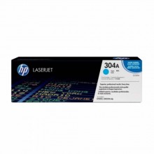 HP 304A Cyan LaserJet Toner Cartridge (CC531A)