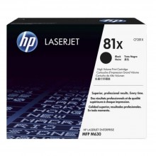 HP 81X High Yield Black Original LaserJet Toner Cartridge (CF281X)