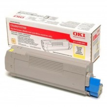 OKI C5600 C5700 Yellow Toner Cartridge (43381909)