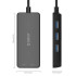 Orico H3TS-U3 Ultra Mini 3 Port USB 3.0 Hub with USB3.0 Card Reader (SD & TF card) - Black