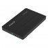 Orico 2588S3 2.5" SATA III Portable HDD Enclosure with USB3.0 cable (Black) (Item No: D15-02)