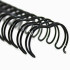 M-Bind Double Wire Bind 3:1 A4 - 1/2"(12.7mm) X 34 Loops, 100pcs/box, Black