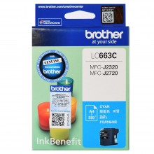 Brother LC-663C Cyan ink cartridge