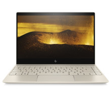 HP Envy 13-AD155TU Laptop (3HX26PA), NT FHD, I7-8550U, 8GB, 256GB SSD, NO DVD, UMA, Win10, 2YW, BP, Gold, Flush