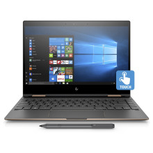 HP Spectre X360 Laptop (3DR36PA), FHD IR T5, I7-8550U, 8GB, 256GB SSD, UMA, Win10, NO ODD, 2Yrs, Sleeve, Ash Silver, Pen