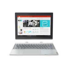 Lenovo Ideapad MIIX 320-10ICR Laptop 80XF00G9MJ, 10.1HD IPSTouch, Z8350, 4GB, 128GBEMMC, Platinum, Win10, 1Yr Carry